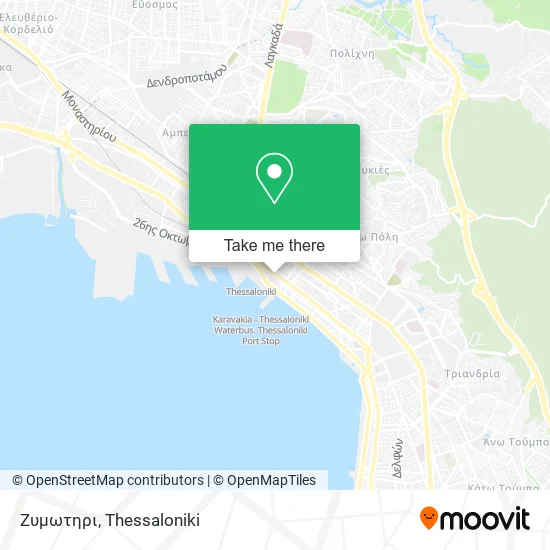 Ζυμωτηρι map