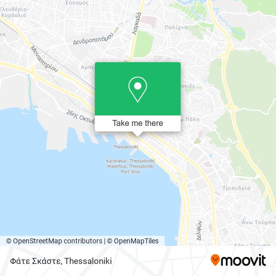 Φάτε Σκάστε map