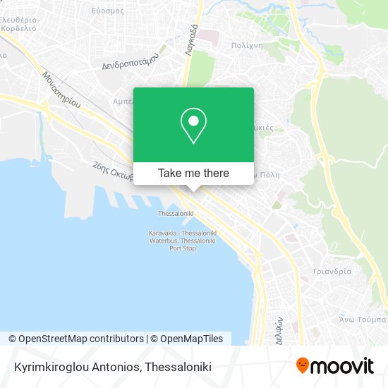 Kyrimkiroglou Antonios map