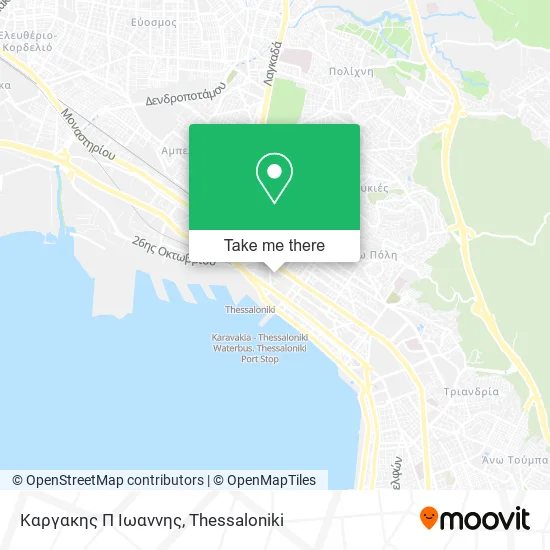 Καργακης Π Ιωαννης map