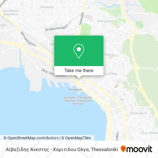 Αϊβαζιδης Ανεστης - Χαριτιδου Ολγα map