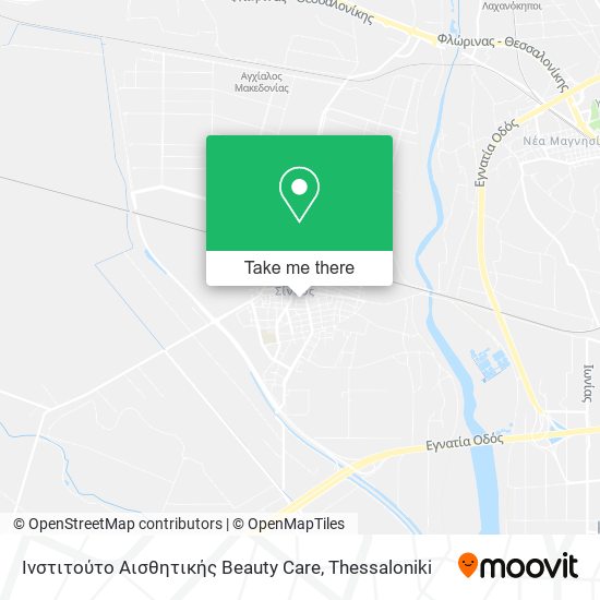 Ινστιτούτο Αισθητικής Beauty Care map