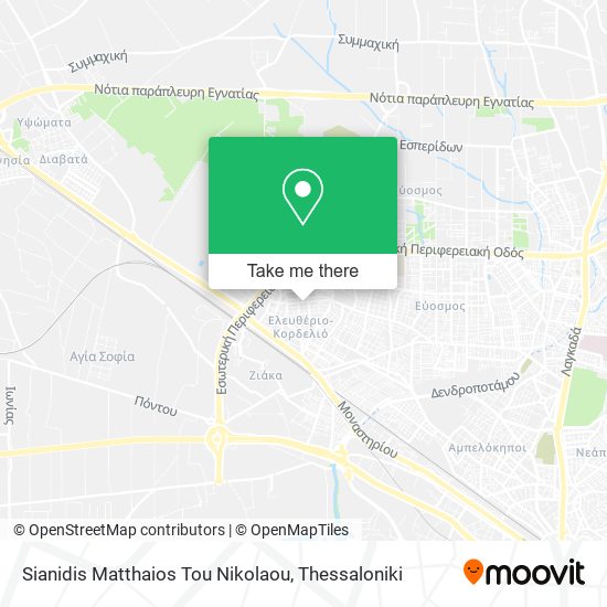 Sianidis Matthaios Tou Nikolaou map