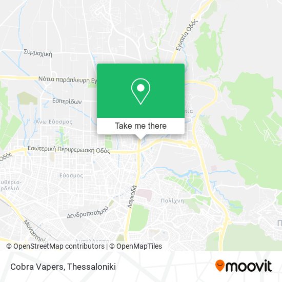 Cobra Vapers map
