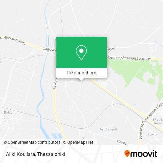 Aliki Koullara map