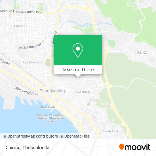 Συκιές map