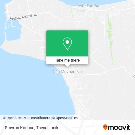 Stavros Koupas map