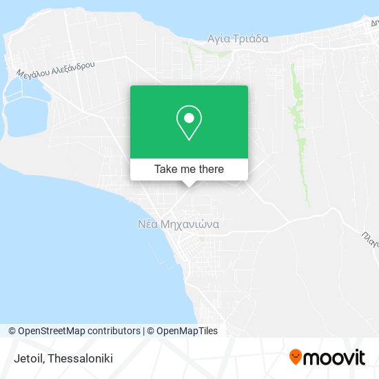 Jetoil map