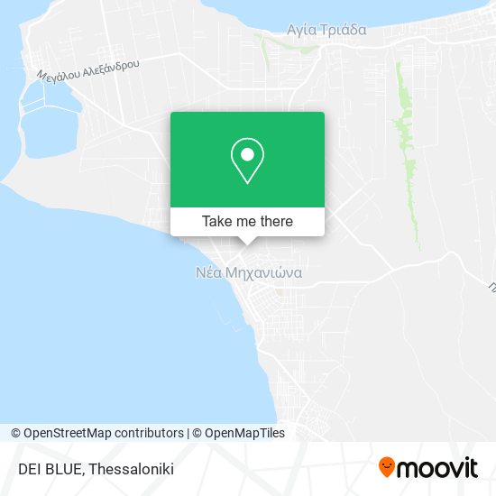 DEI BLUE map