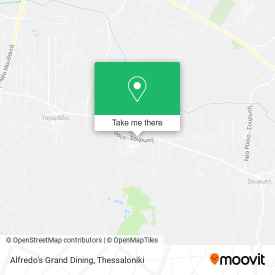 Alfredo's Grand Dining map