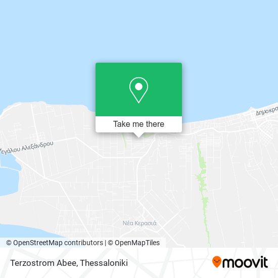 Terzostrom Abee map
