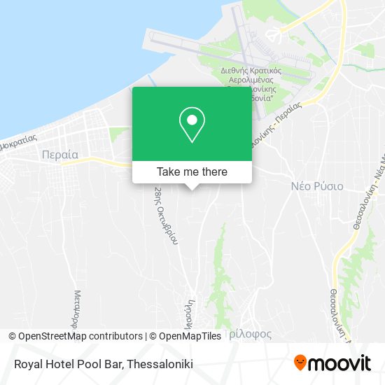 Royal Hotel Pool Bar map