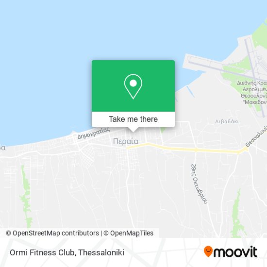 Ormi Fitness Club map