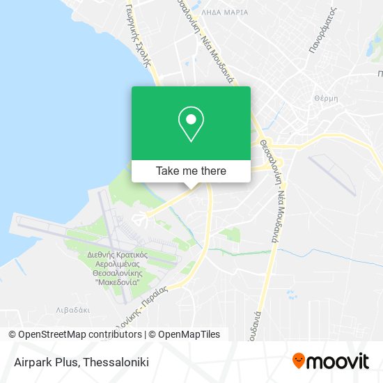 Airpark Plus map