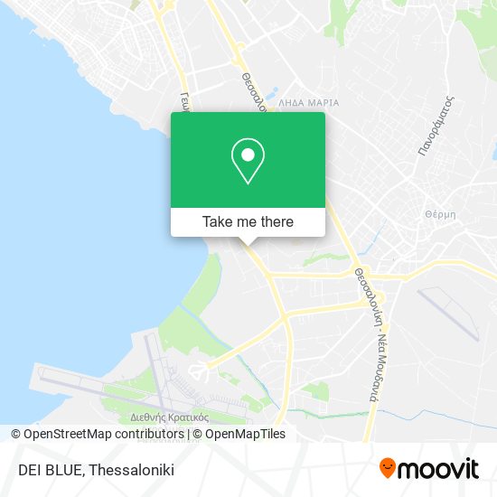 DEI BLUE map