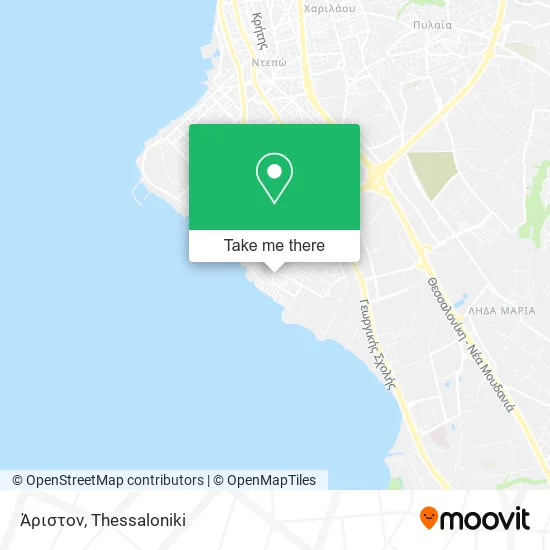 Άριστον map