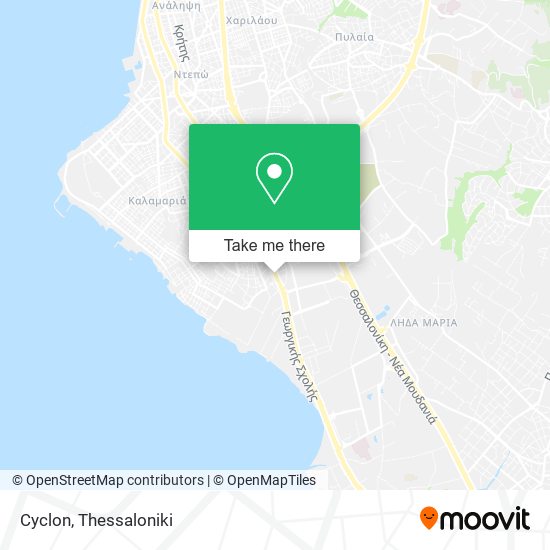 Cyclon map