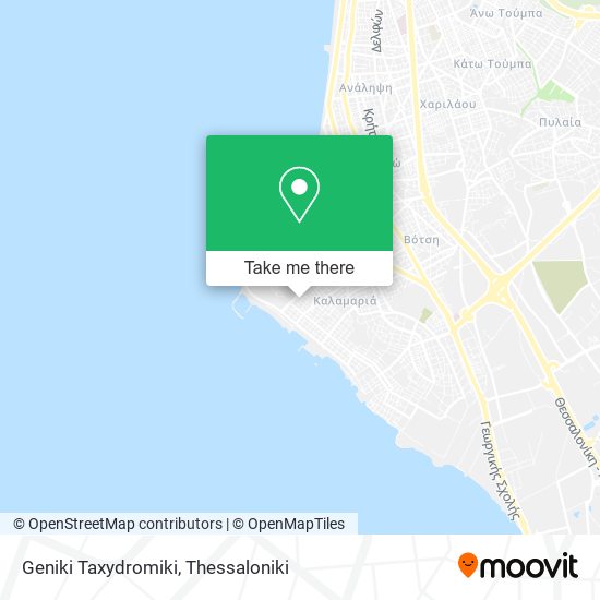 Geniki Taxydromiki map