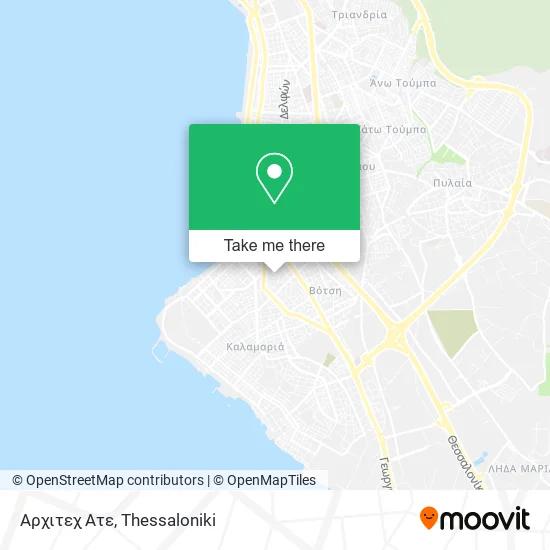 Αρχιτεχ Ατε map