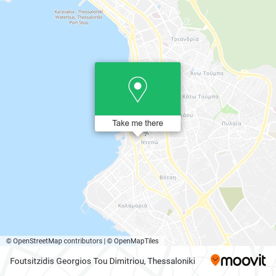 Foutsitzidis Georgios Tou Dimitriou map
