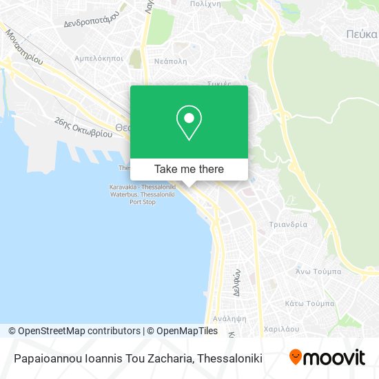 Papaioannou Ioannis Tou Zacharia map