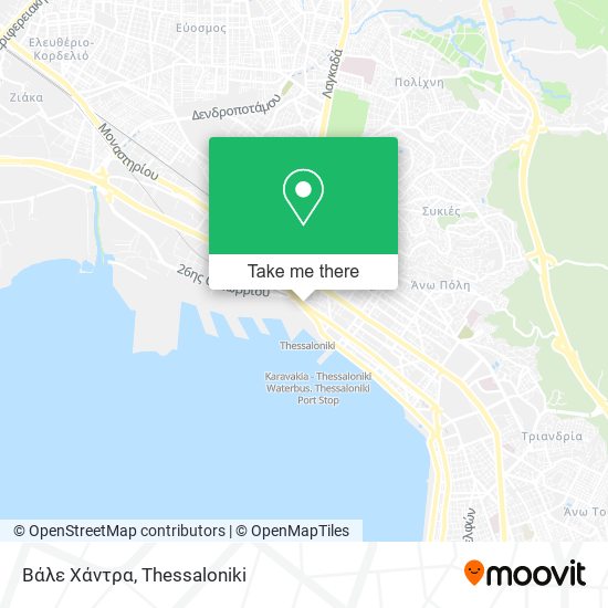 Βάλε Χάντρα map