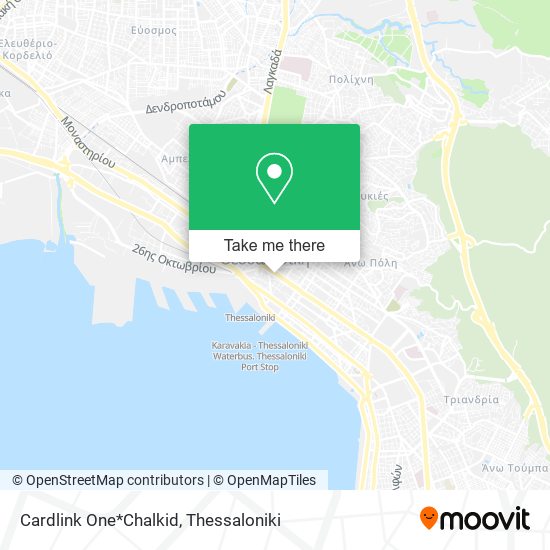 Cardlink One*Chalkid map