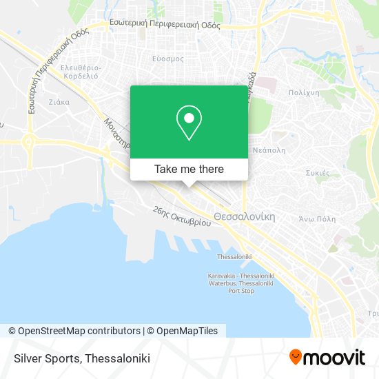 Silver Sports map