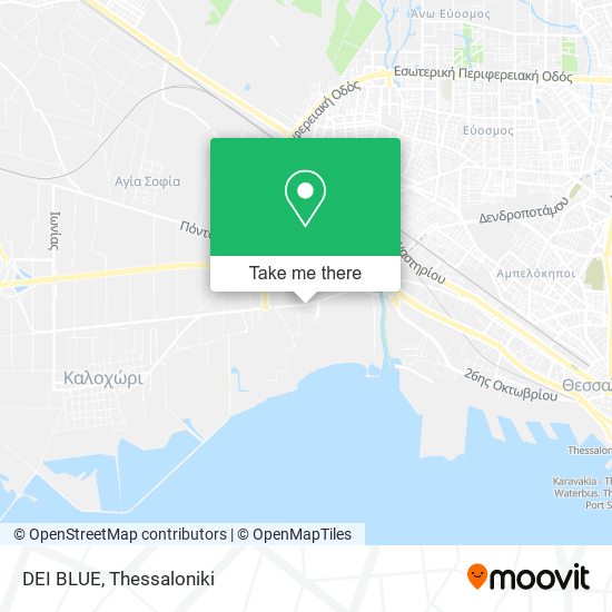 DEI BLUE map