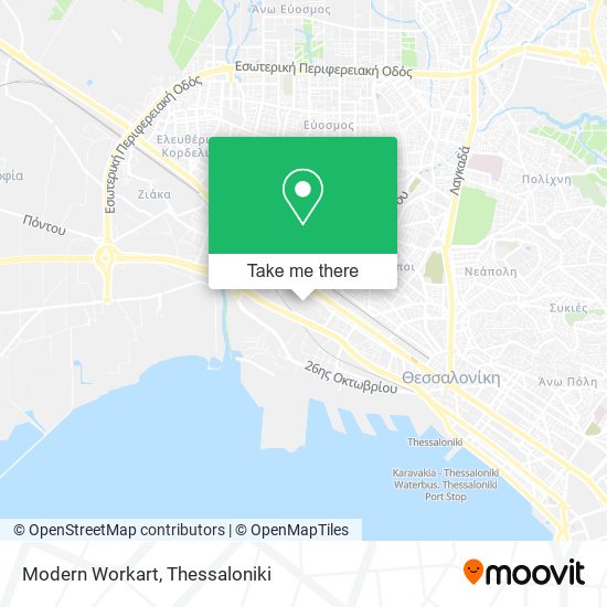 Modern Workart map