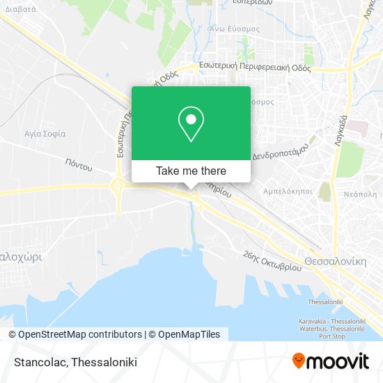Stancolac map
