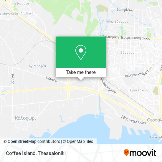 Coffee Island map