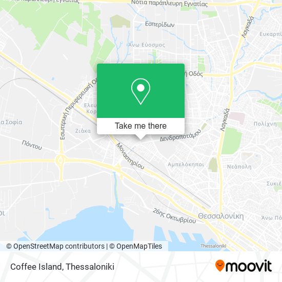 Coffee Island map