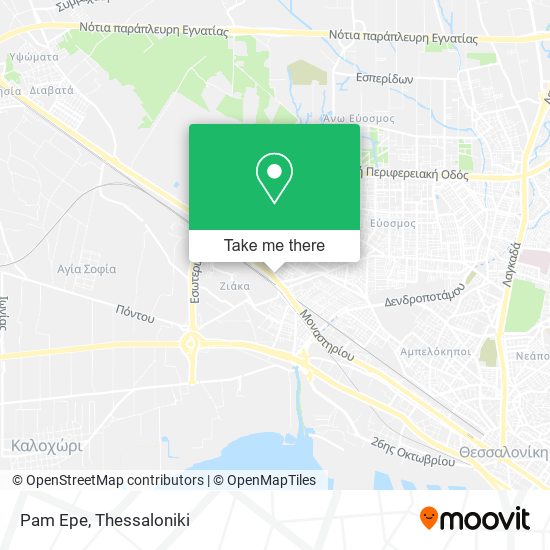 Pam Epe map
