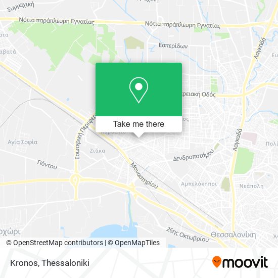 Kronos map