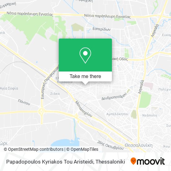 Papadopoulos Kyriakos Tou Aristeidi map