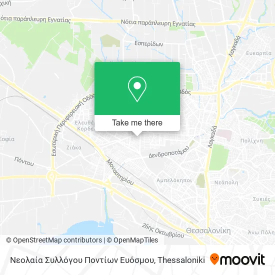 Νεολαία Συλλόγου Ποντίων Ευόσμου map