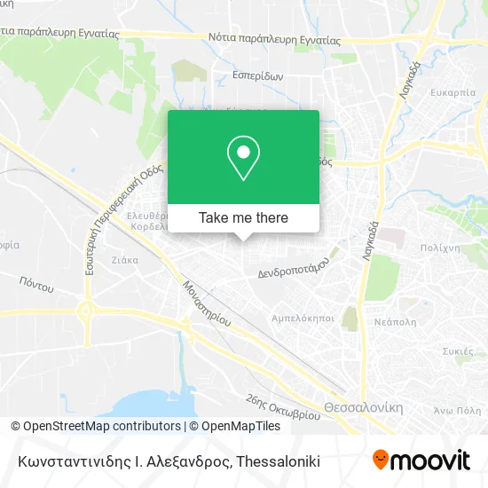 Κωνσταντινιδης Ι. Αλεξανδρος map