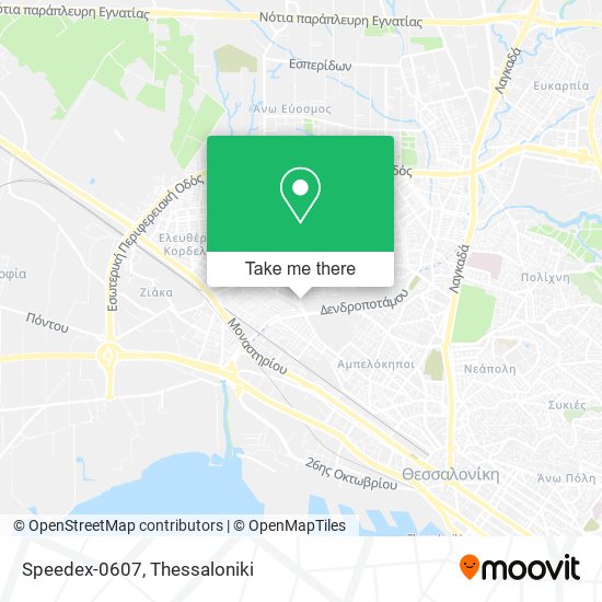 Speedex-0607 map