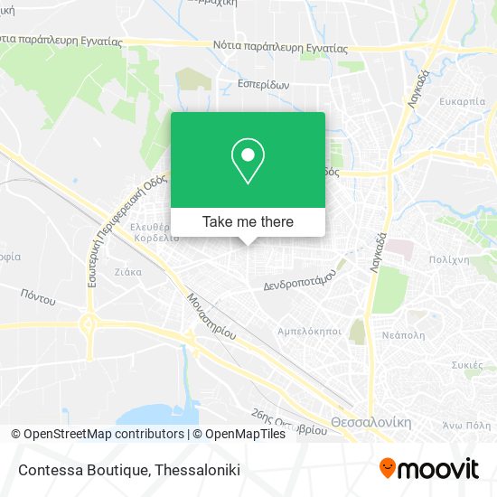Contessa Boutique map