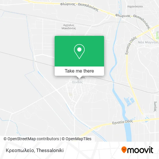 Κρεοπωλείο map