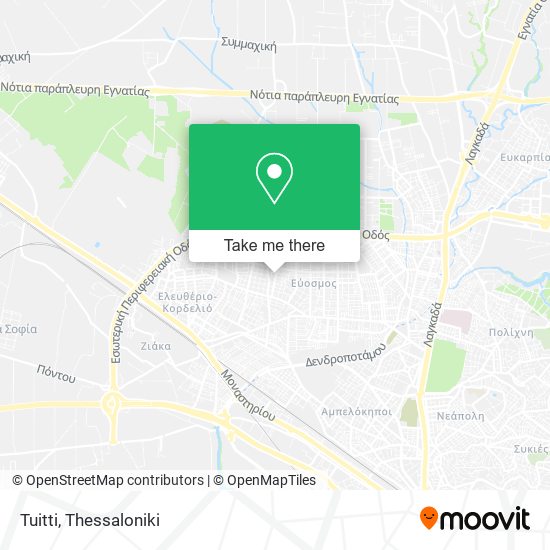 Tuitti map