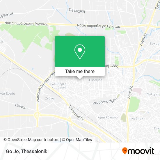 Go Jo map