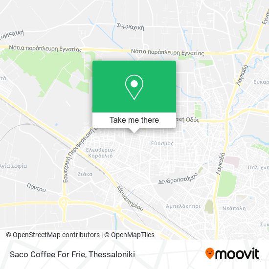 Saco Coffee For Frie map