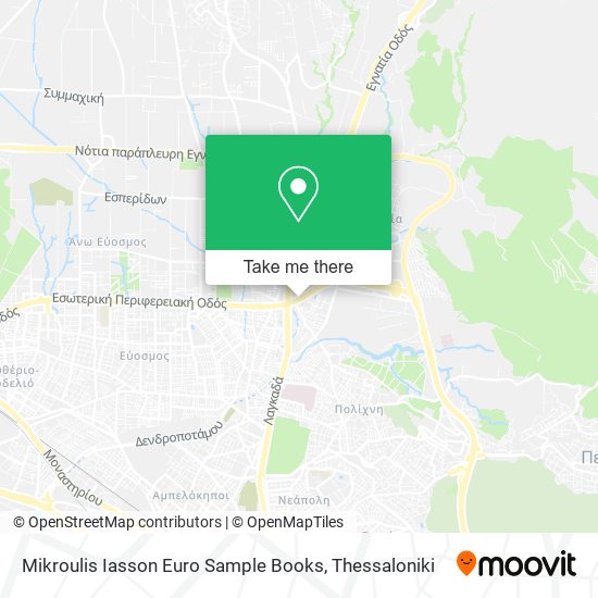 Mikroulis Iasson Euro Sample Books map