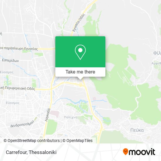 Carrefour map