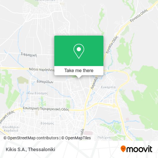 Kikis S.A. map