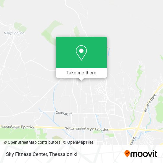 Sky Fitness Center map