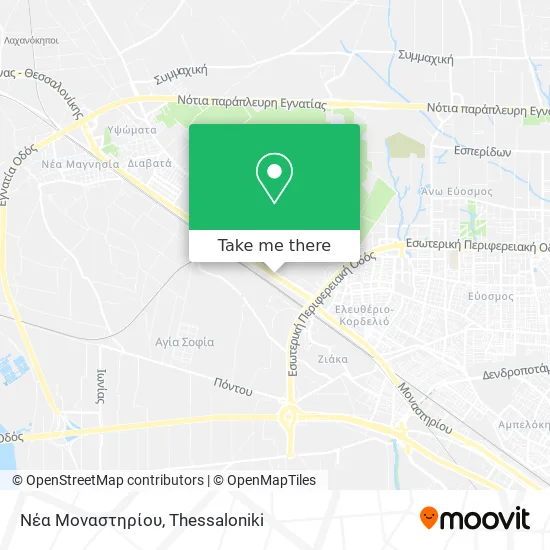 Νέα Μοναστηρίου map