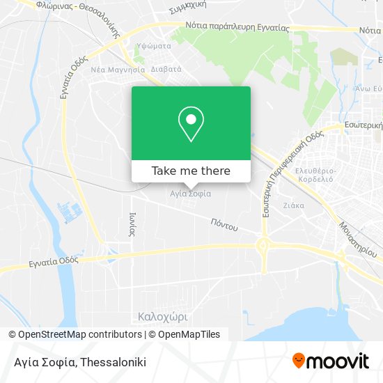 Αγία Σοφία map
